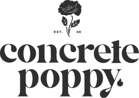 Concrete Poppy Design logo