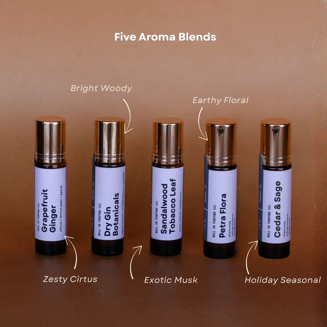 Cedar & Sage: Roll-On Perfume