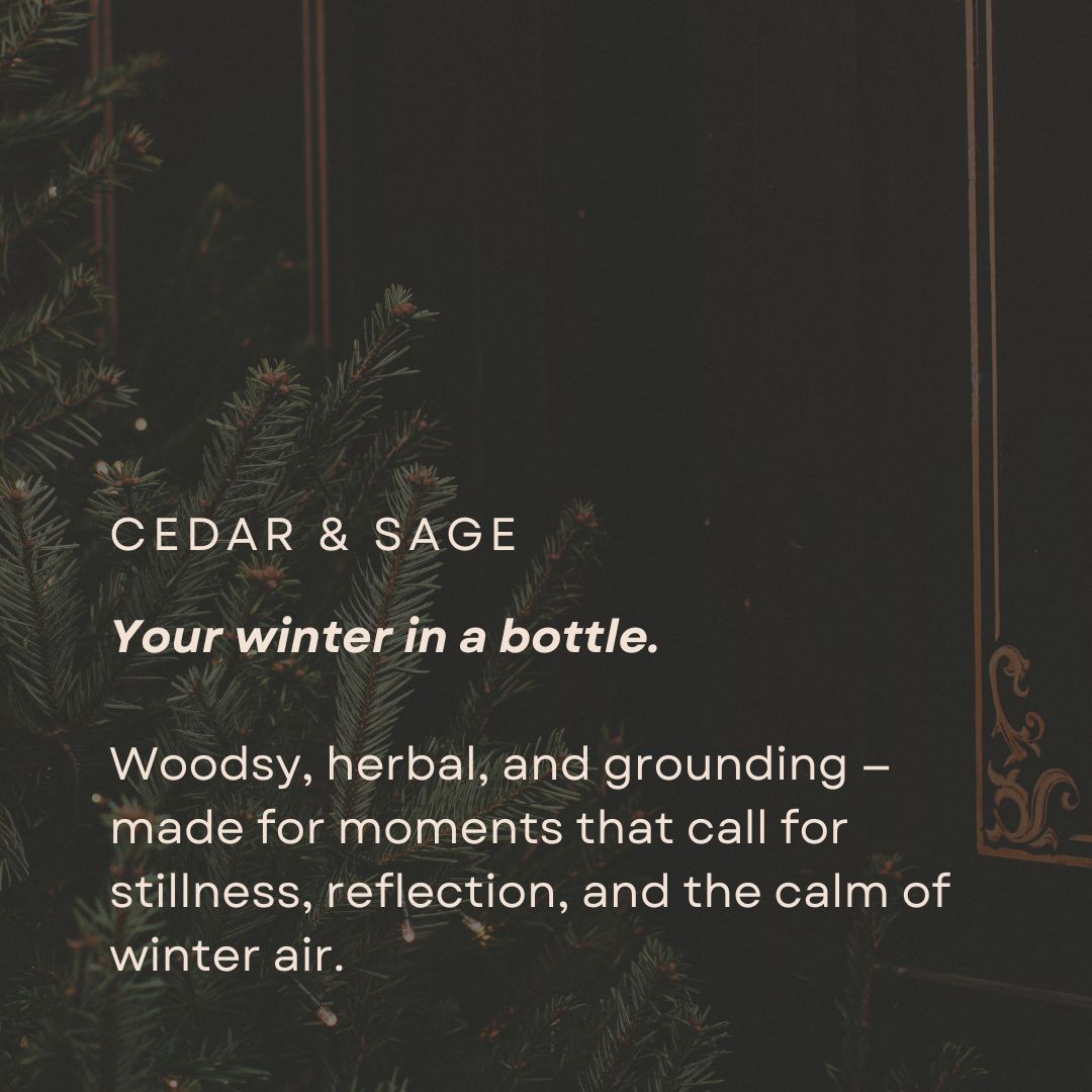 Cedar & Sage: Roll-On Perfume