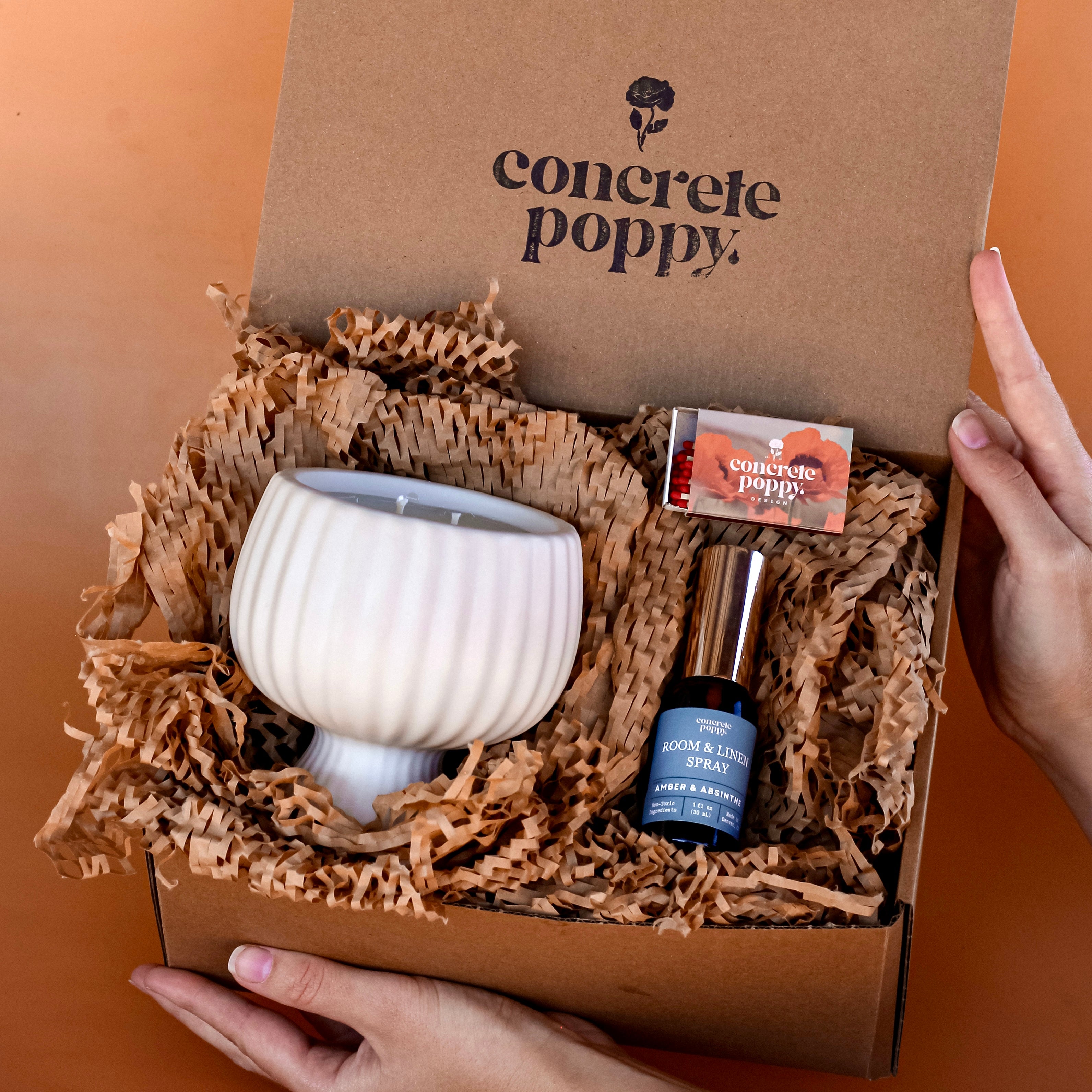 Deluxe Gift Sets – Concrete Poppy Design