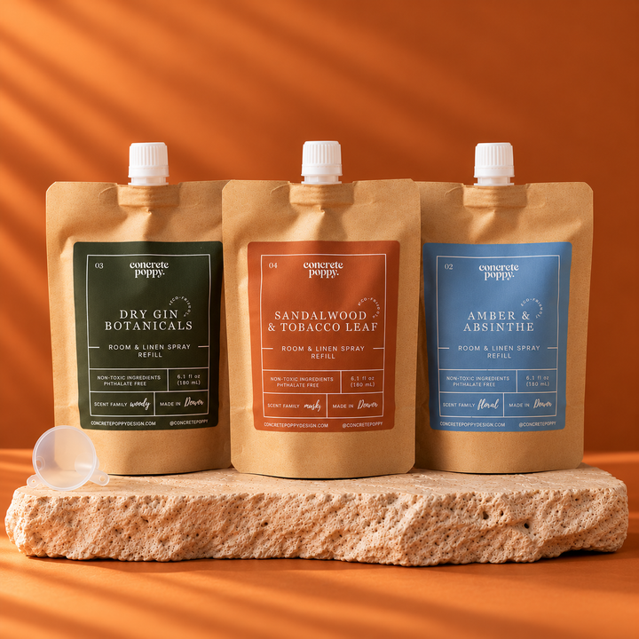 The Spray Refill Trio
