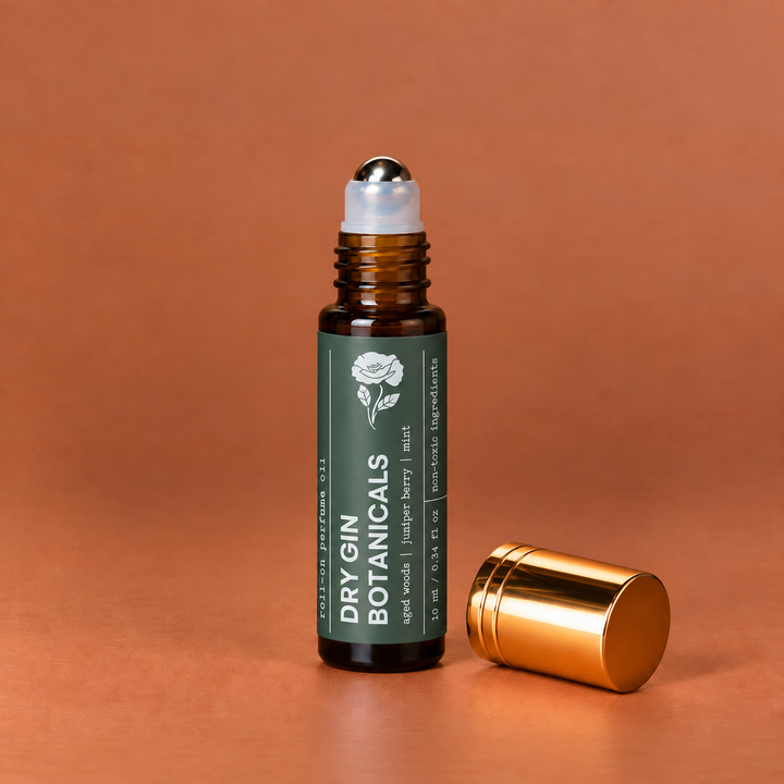Dry Gin Botanicals: Roll-On Perfume